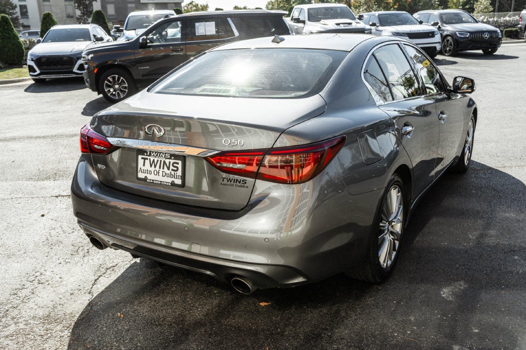 2022 INFINITI Q50 LUXE