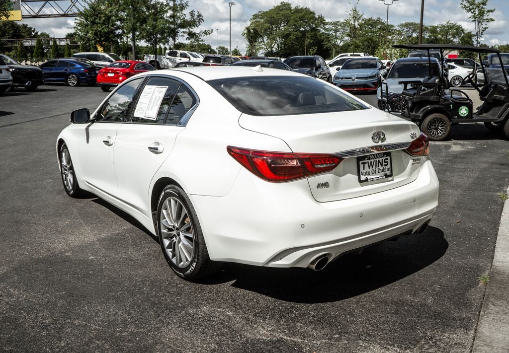 2022 INFINITI Q50 LUXE