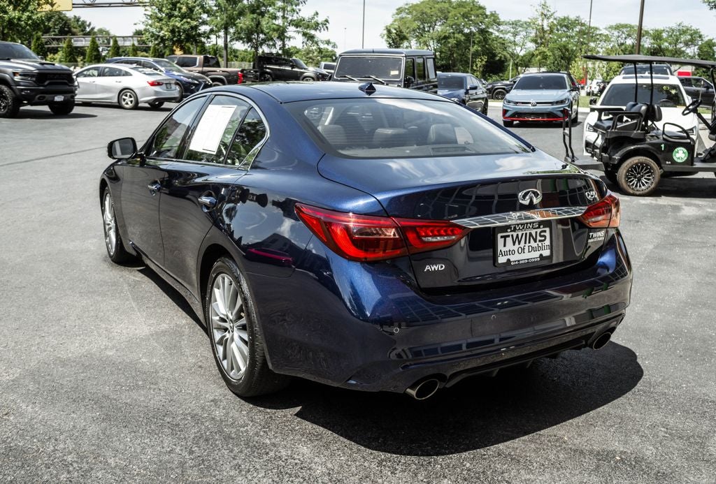 2022 INFINITI Q50 LUXE